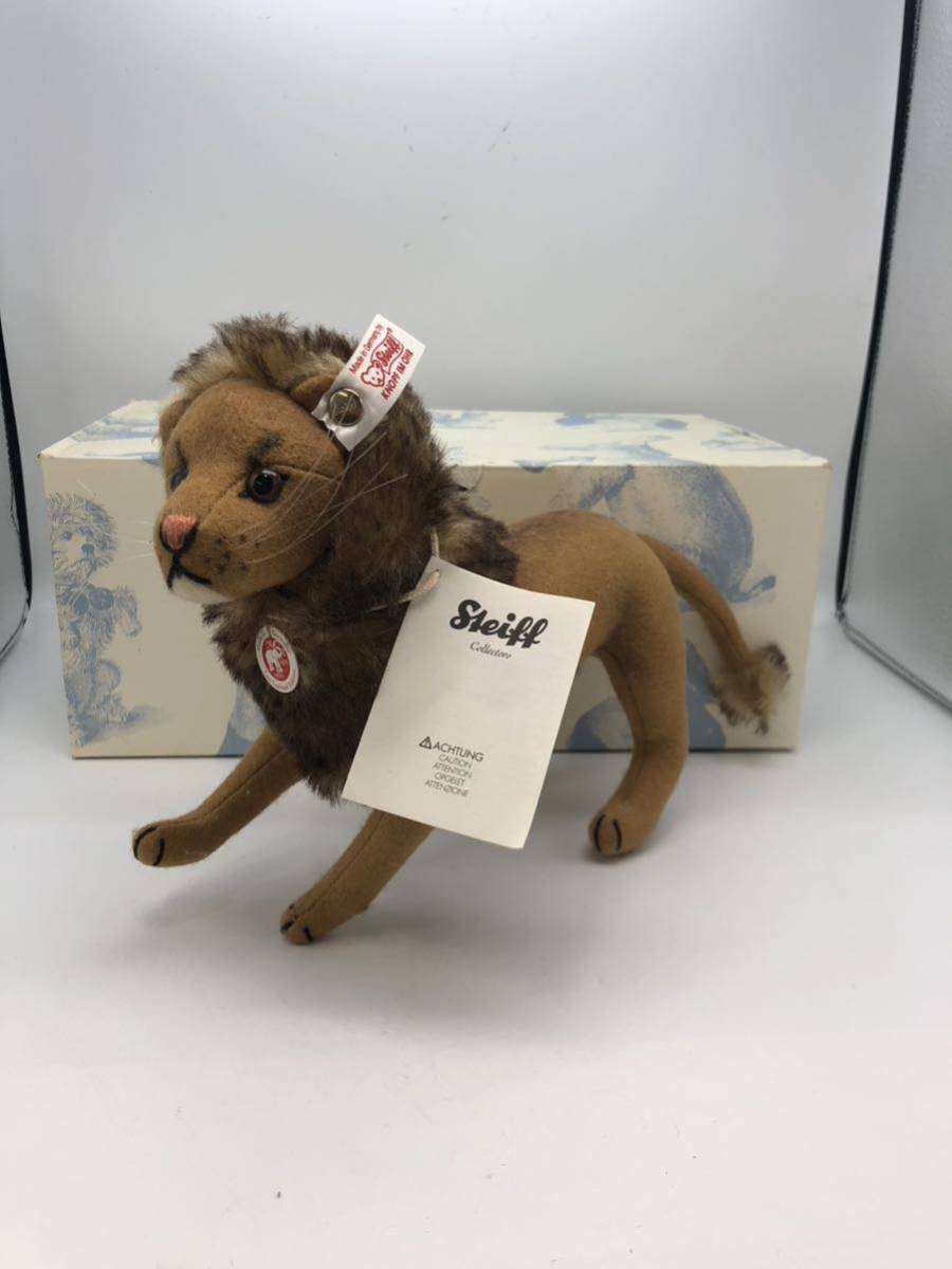 丸　シュタイフ steiff ぬいぐるみ ライオン　限定品