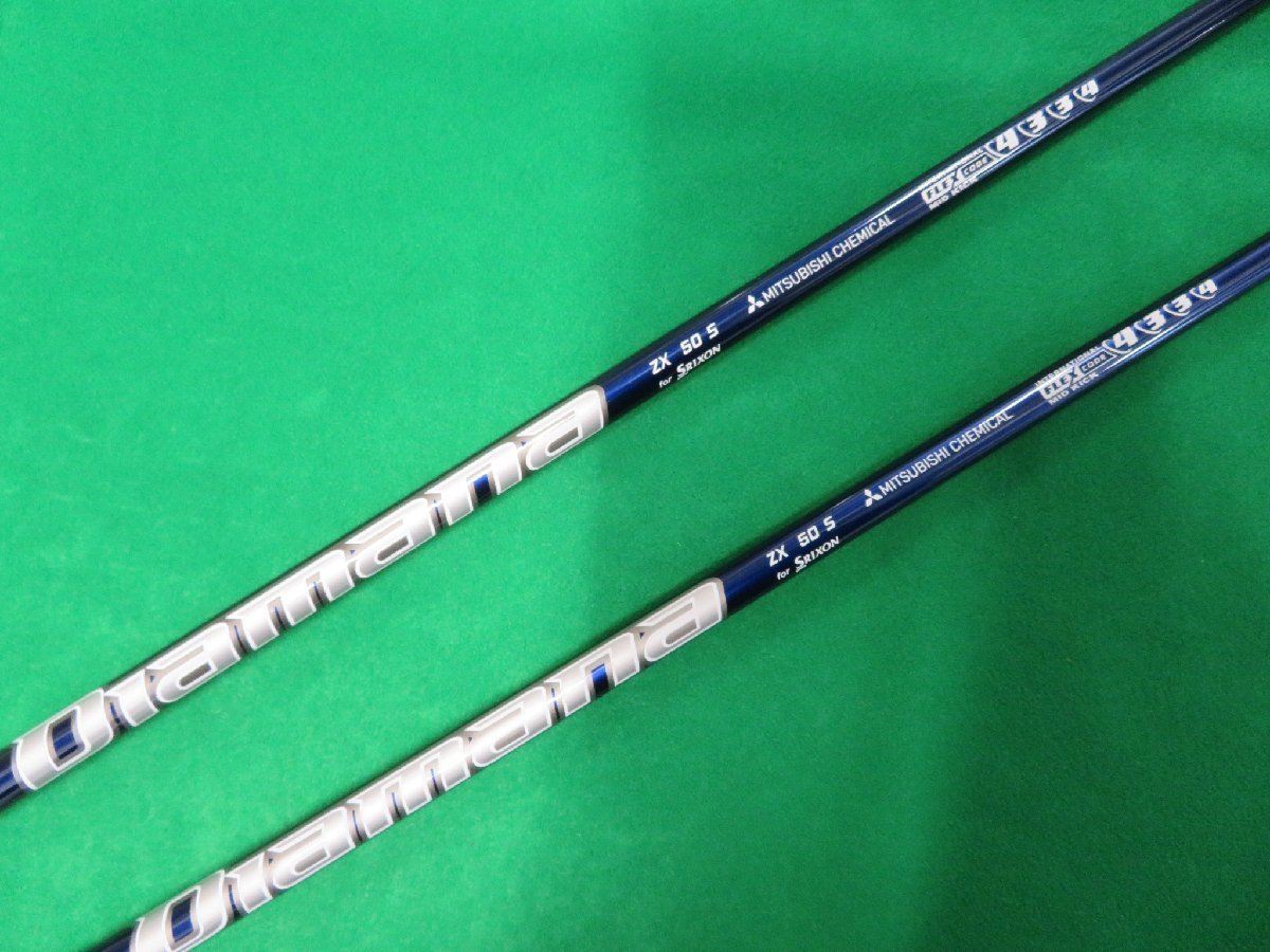 中古】 ダンロップ SRIXON スリクソン ZX フェアウェイウッド 2本