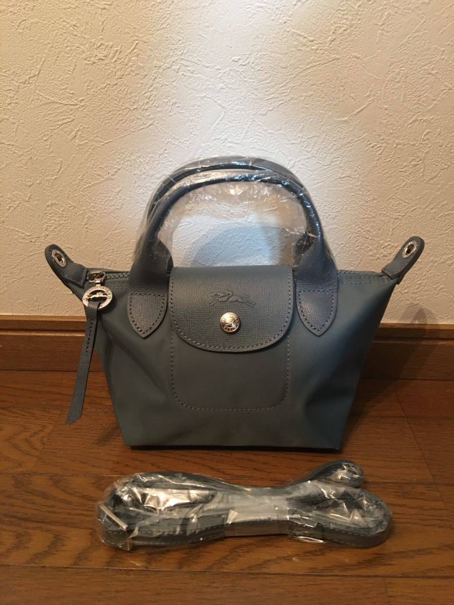 新品未使用 LONGCHAMP ルプリアージュハンドバッグXSサイズ黒 新品 