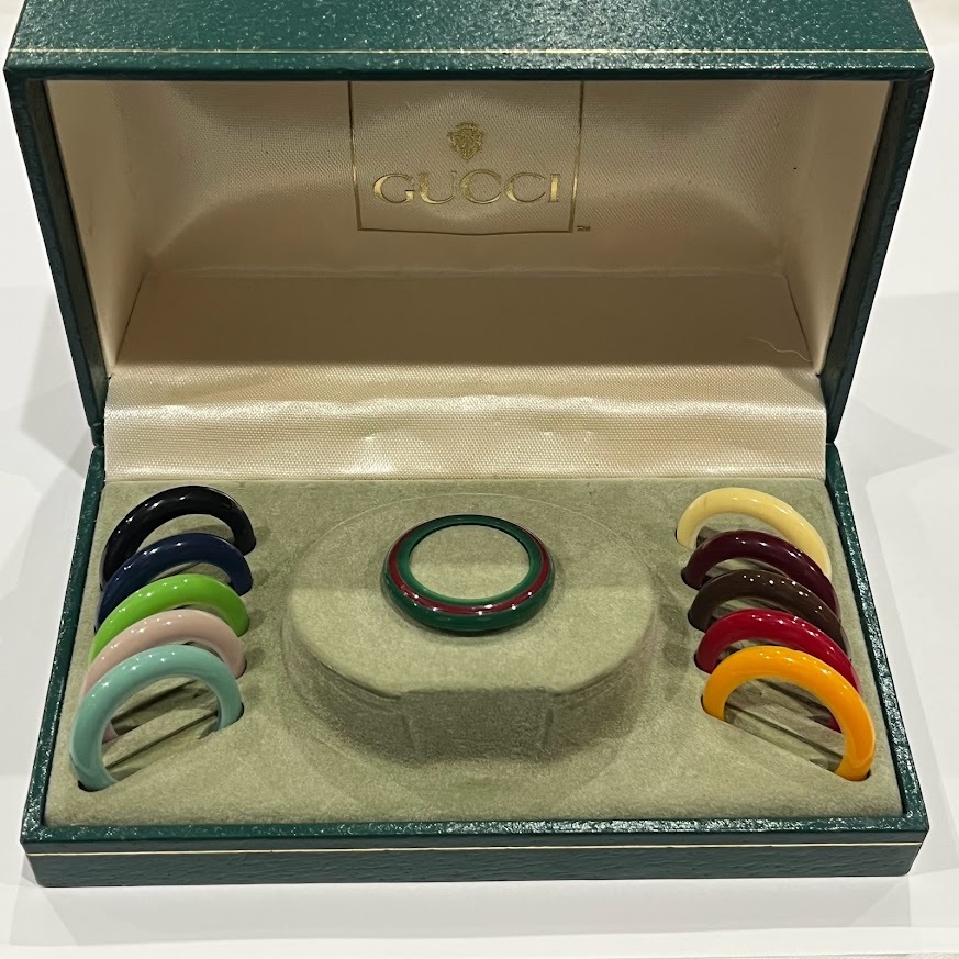 ☆グッチ☆ GUCCI チェンジベゼルのみ 11色 ケース付き