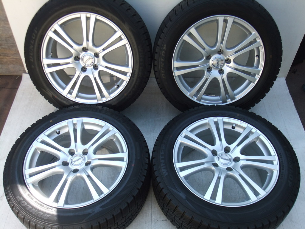 BMW 純正風/18×8.5j+42/5穴120//トライアングル/225/40/18/2013年/4本