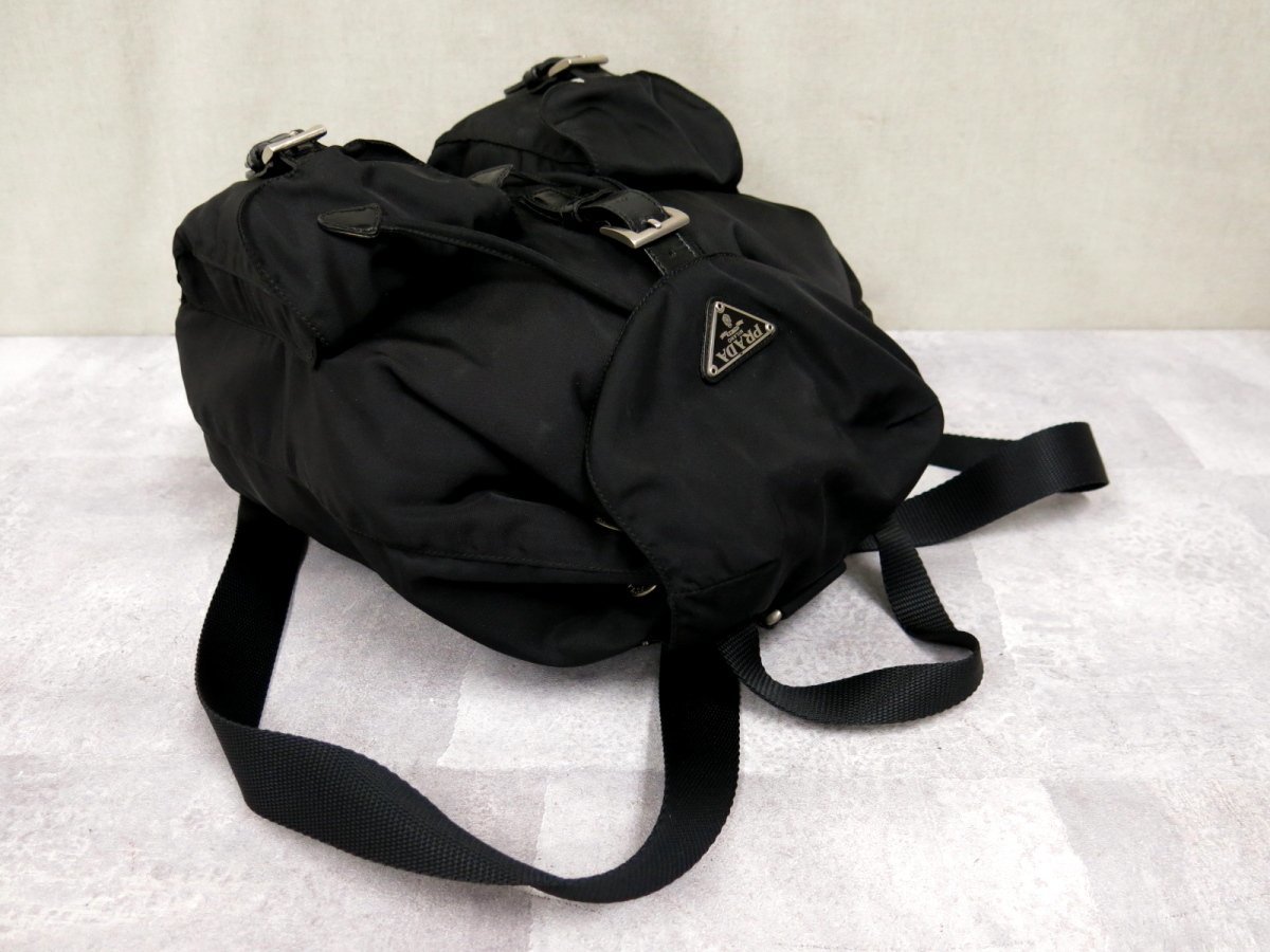 ナイロン カーフ ○超美品○PRADA プラダ○ポコノ レザー プラダ 超美品