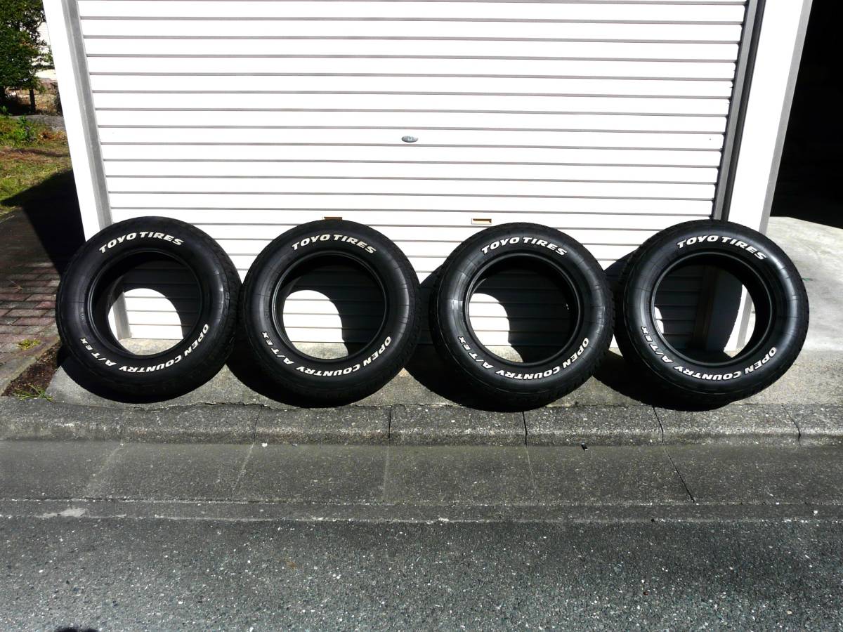 限定セール，新品 バリ山 トーヨー TOYO オープンカントリー OPEN COUNTRY A/T EX 2021年38週 215/70R16 100H ４本セット(中古品)｜売買されたオークション情報、yahooの商品情報をアーカイブ公開 - オークファン 16インチ