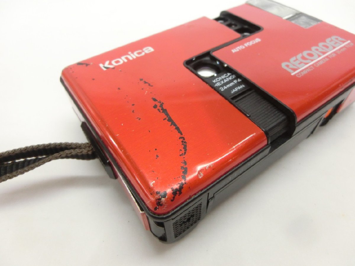 Konica RECORDER コニカ レコーダー コンパクトフィルムカメラ HEXANON