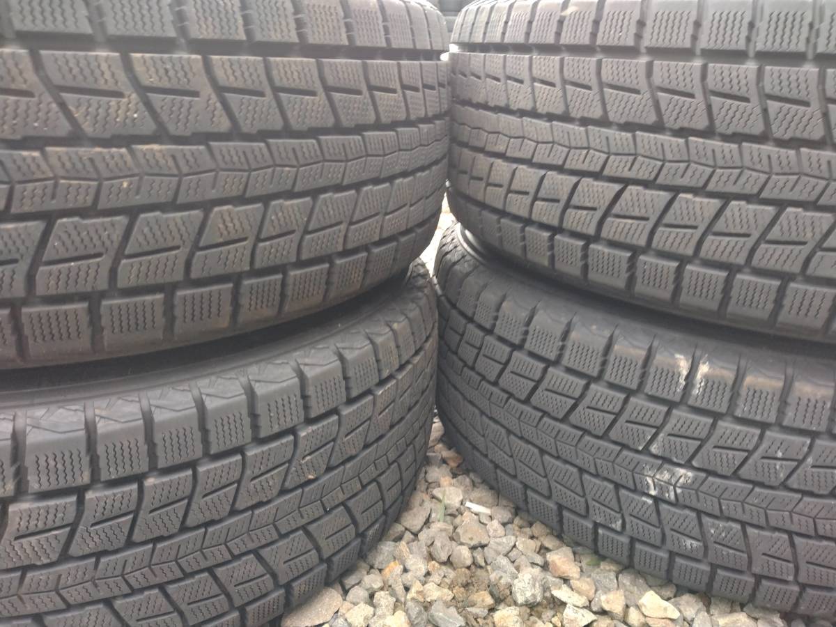 235/55R18 ダンロップ SJ8 冬4本 中古(K514)
