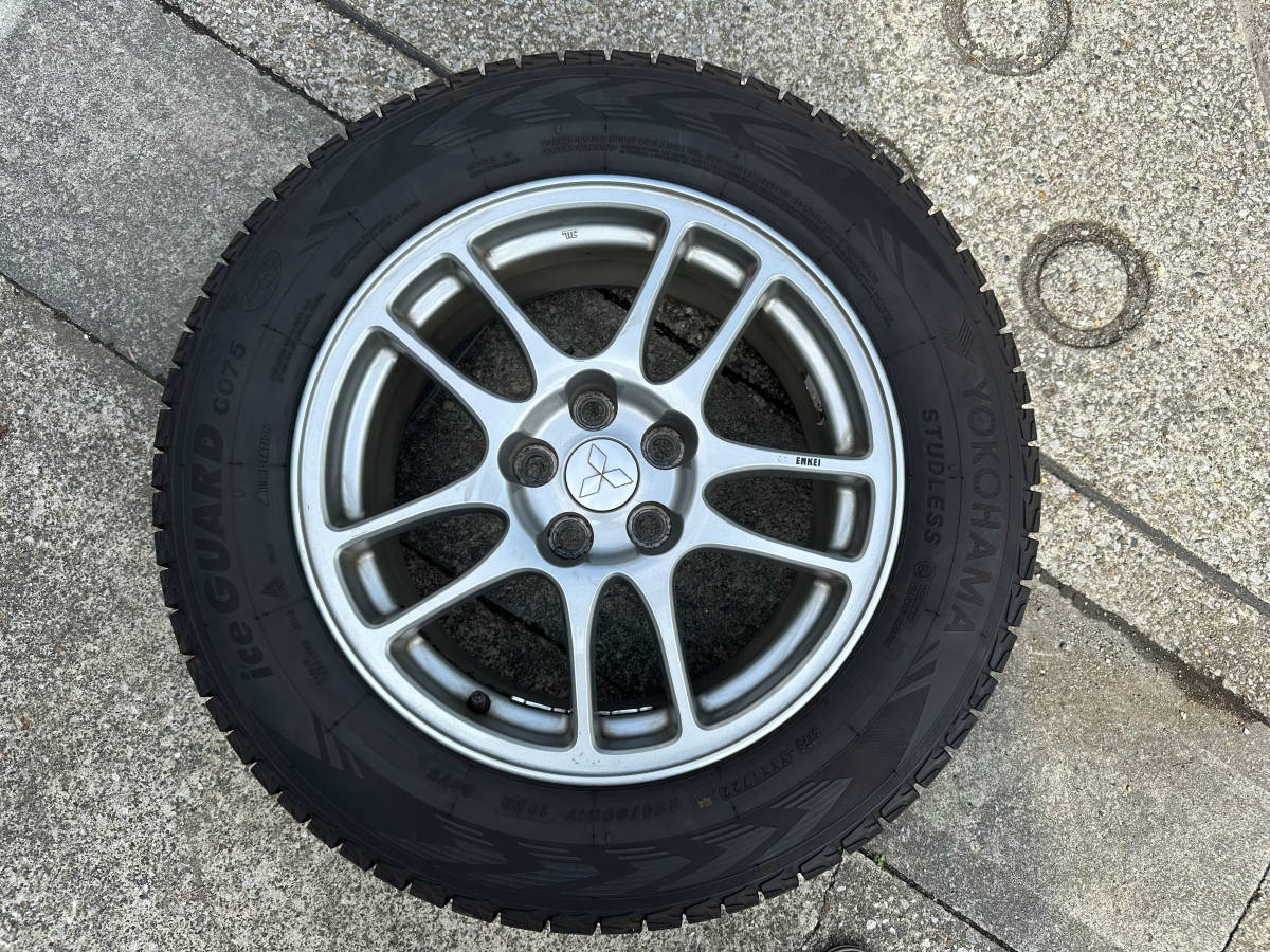 デリカD:5 スタッドレスタイヤ(225/65R17)+ランサーエボリューション