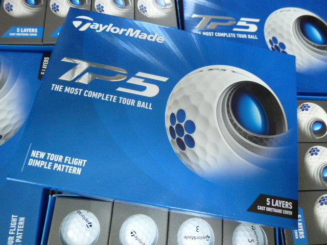◆2021年 New TP5!最新/日本正規品【TaylorMade】テーラーメイド New TP5/WH/1ダース/ホワイト【5層構造】2023年度継続モデル◆