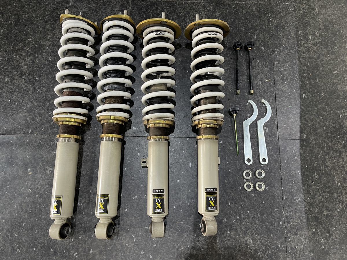 定価24万円★車高調★HKS　ハイパーマックス3　CLX★GRS180　GRS200　クラウン★GRX120　GRK130　マークX★レクサスIS★HIPERMAX III CLX