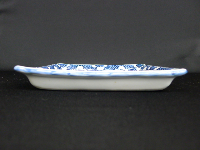 古伊万里 染付 江戸後期 | 角皿 - iichi -古伊万里 角皿(染付)