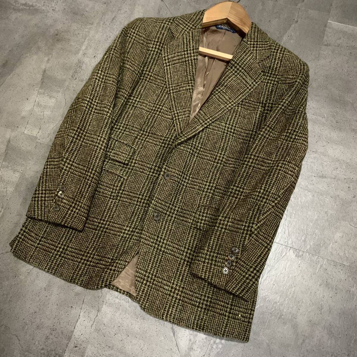 B ▽ ビンテージ 'グレンチェック柄' Polo by Ralph Lauren ポロ