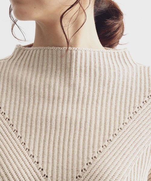 21aw 美品* アダム エ ロペ｜コットンカシミヤ♪柔らかニット（SALON adam et rope'）