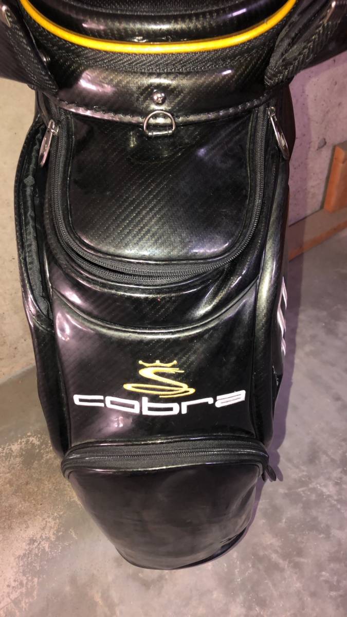 Cobra コブラ キャディバック ブラック ゴルフバッグ 【公式通販】