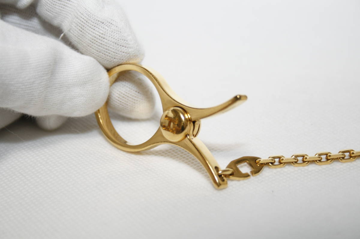 ○美品 ○エルメス ○グローブホルダー ○ゴールド ○箱付 HERMES