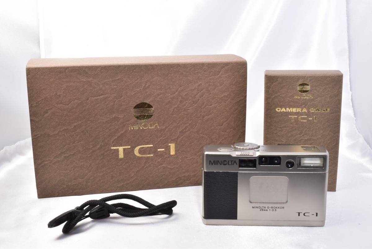 ミノルタ MINOLTA TC-1 ❁完動品❁ミノルタ ☆極上品☆ コンパクト 