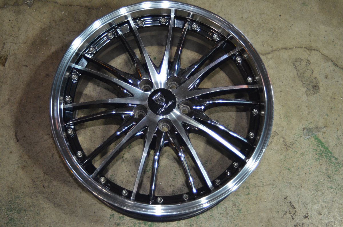 トラフィックスター ホイール 17インチ 7J+50 100x5H ハブ径 64mm 4本 