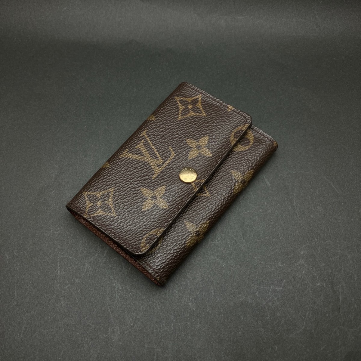 モノグラム LOUIS VUITTON ルイヴィトン　６連　キーケース　メモ１０