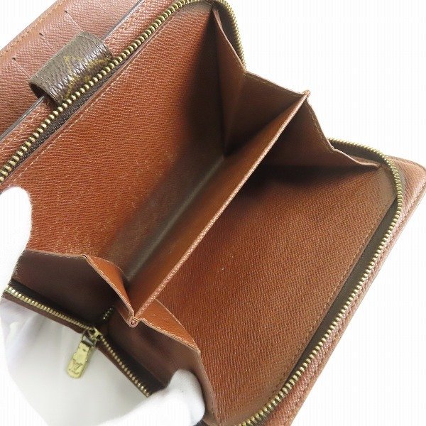 LOUIS VUITTON/ルイヴィトン モノグラム ポルト パピエ ジップ 二