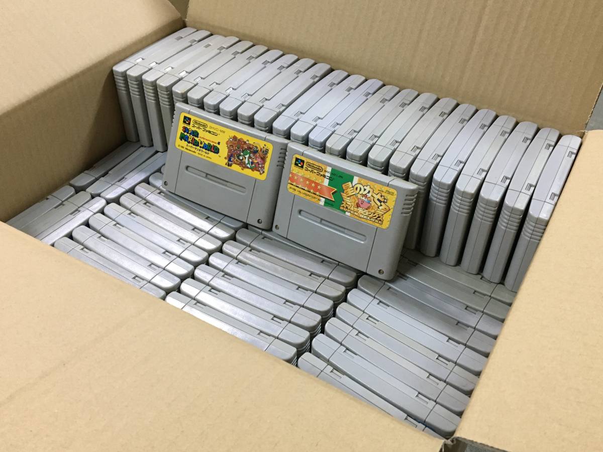 ★☆Y669 SFC スーパーファミコン ソフト 200本 まとめ売り☆★