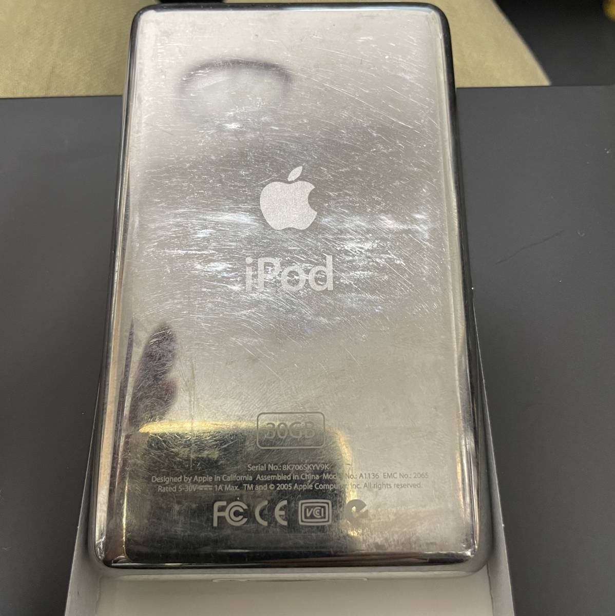 ジャンク Apple iPod classic 30GB MA444J iPod 30GB Classic A1238