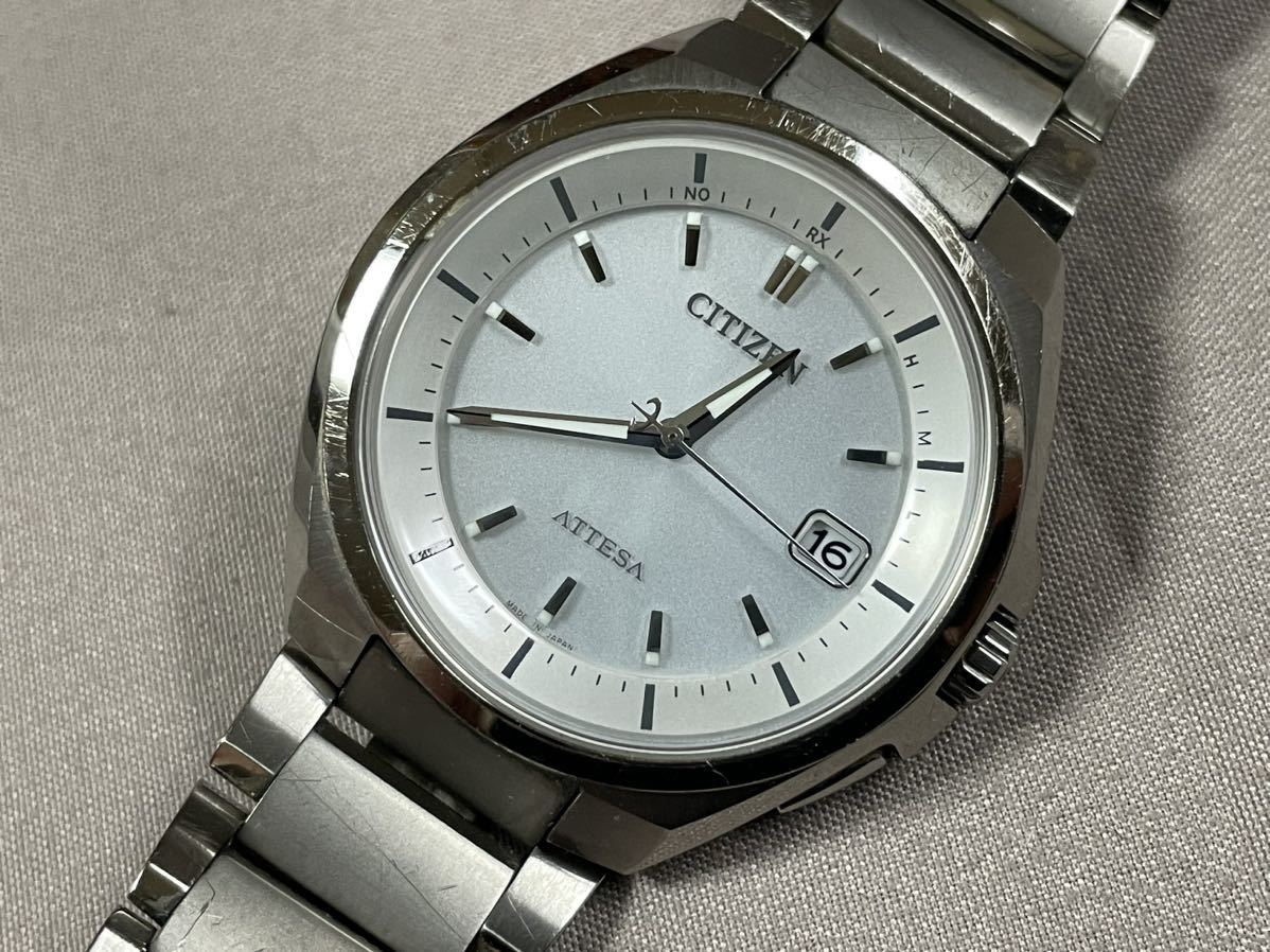 1円スタート】CITIZEN シチズン ATTESA アテッサ H110-T016308