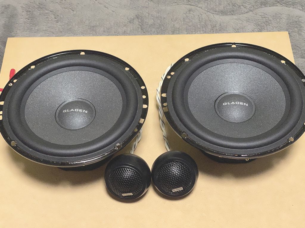 ■　GLADEN、mosconi、RS-X165 グラデン　