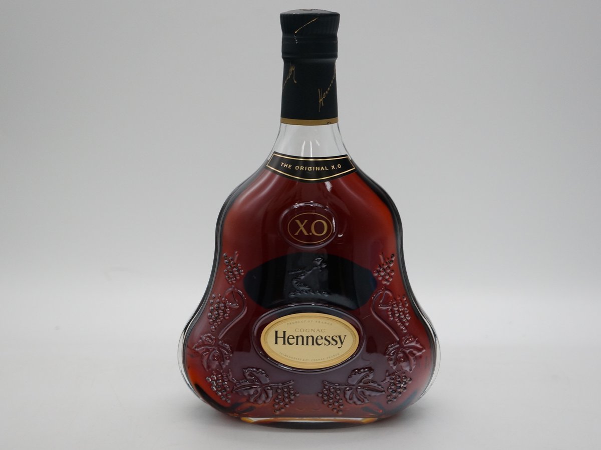 ☆ 1スタ!!【未開栓】ヘネシーXO 黒キャップ 700ml/40% コニャック