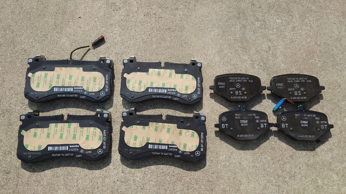 ベンツトランスポーターT1N用 ブレーキパッド未使用新品 ベンツ