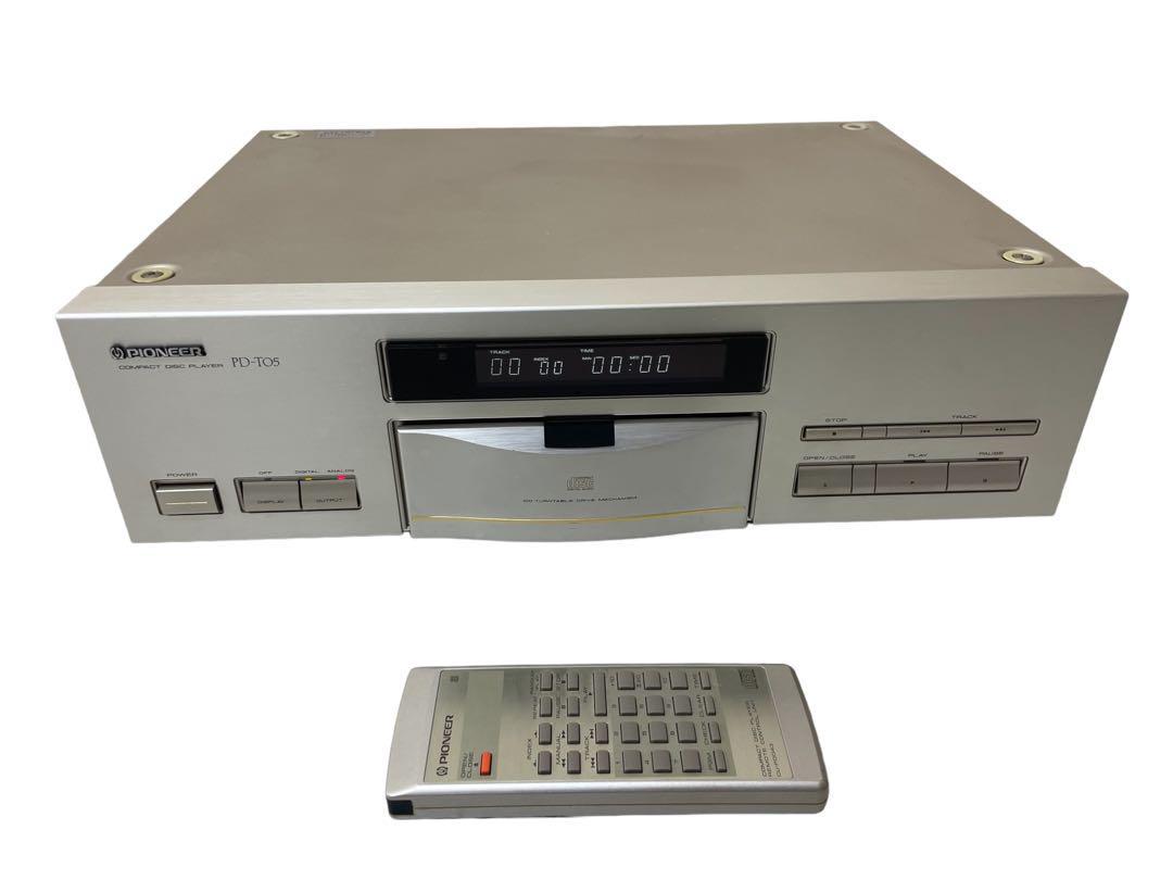Pioneer パイオニア　PD-TO5 CDプレーヤー　リモコン付き