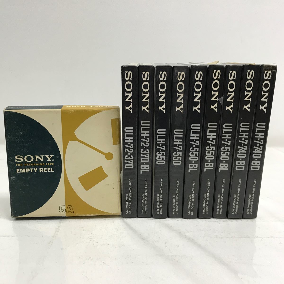 SONY I1103S2 まとめ☆SONY ソニー オープンリールテープ 10本 ULH-72-370 ULH-72-