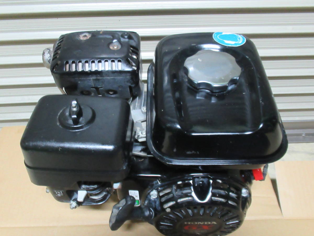 ホンダエンジン GX120 エンジン ジャンク品 （発動機 プレート 動噴 