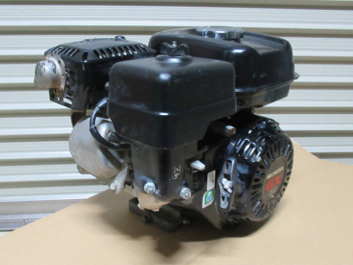 ホンダエンジン GX120 エンジン ジャンク品 （発動機 プレート 動噴 