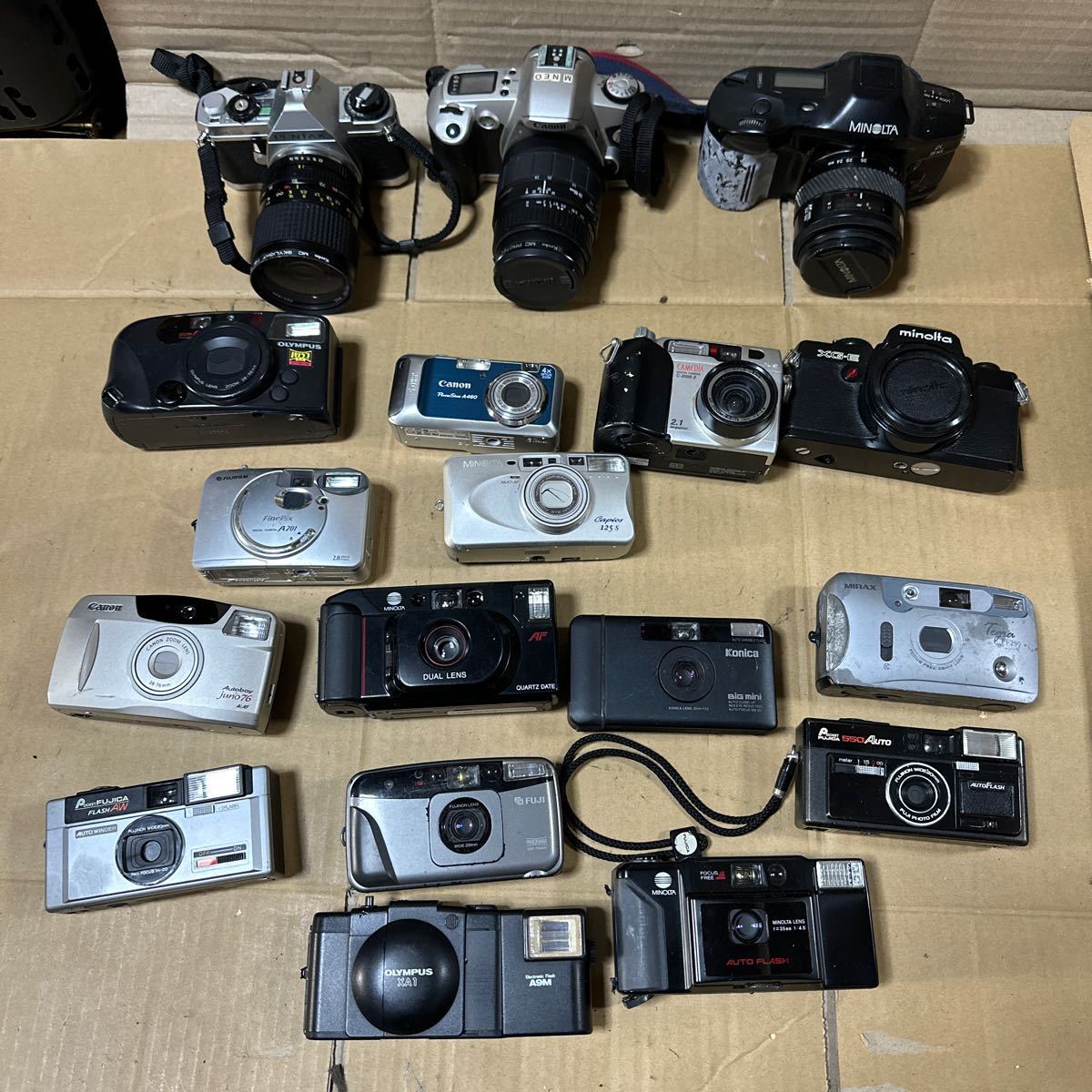 カメラおまとめセット92 Konica 現場監督 + Canon III A + L2 コニカ