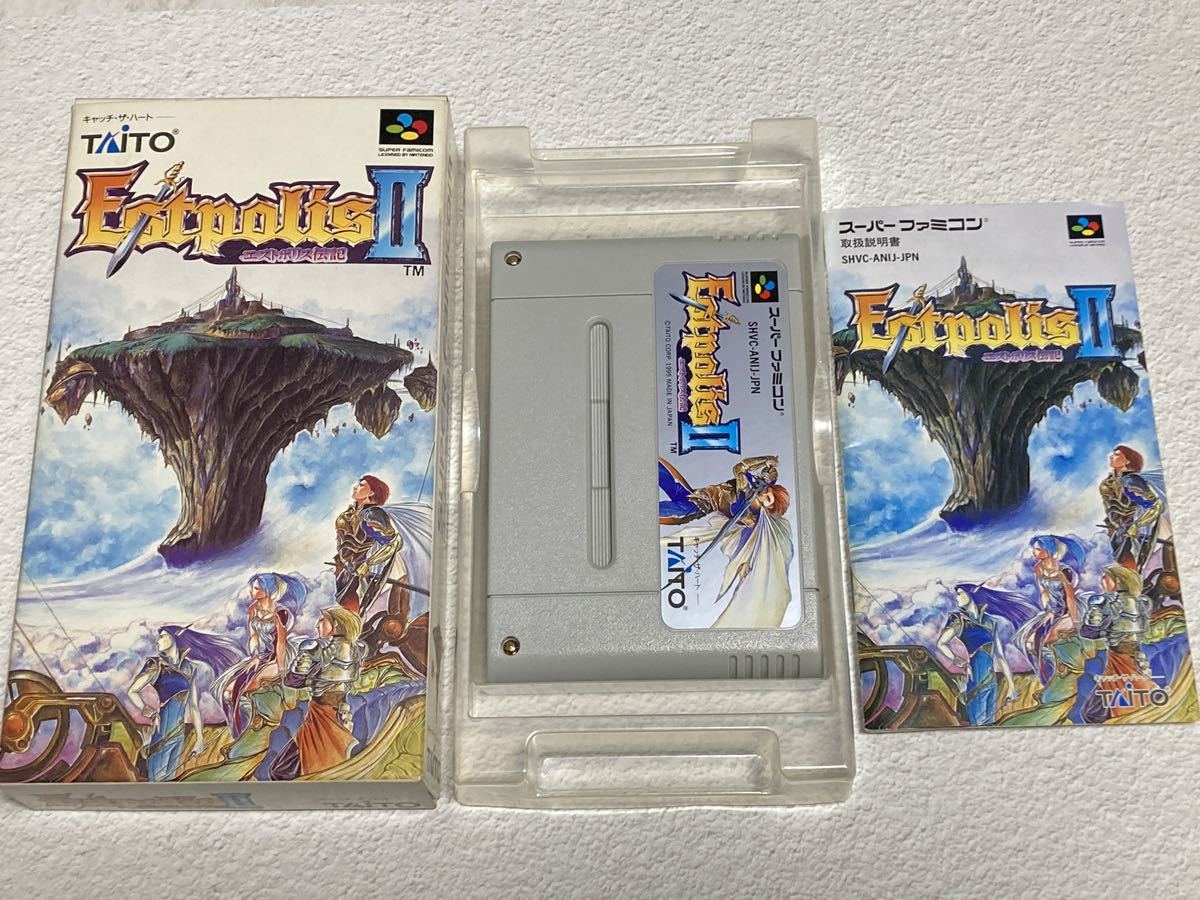 SFC エストポリス伝記Ⅱ スーパーファミコン 