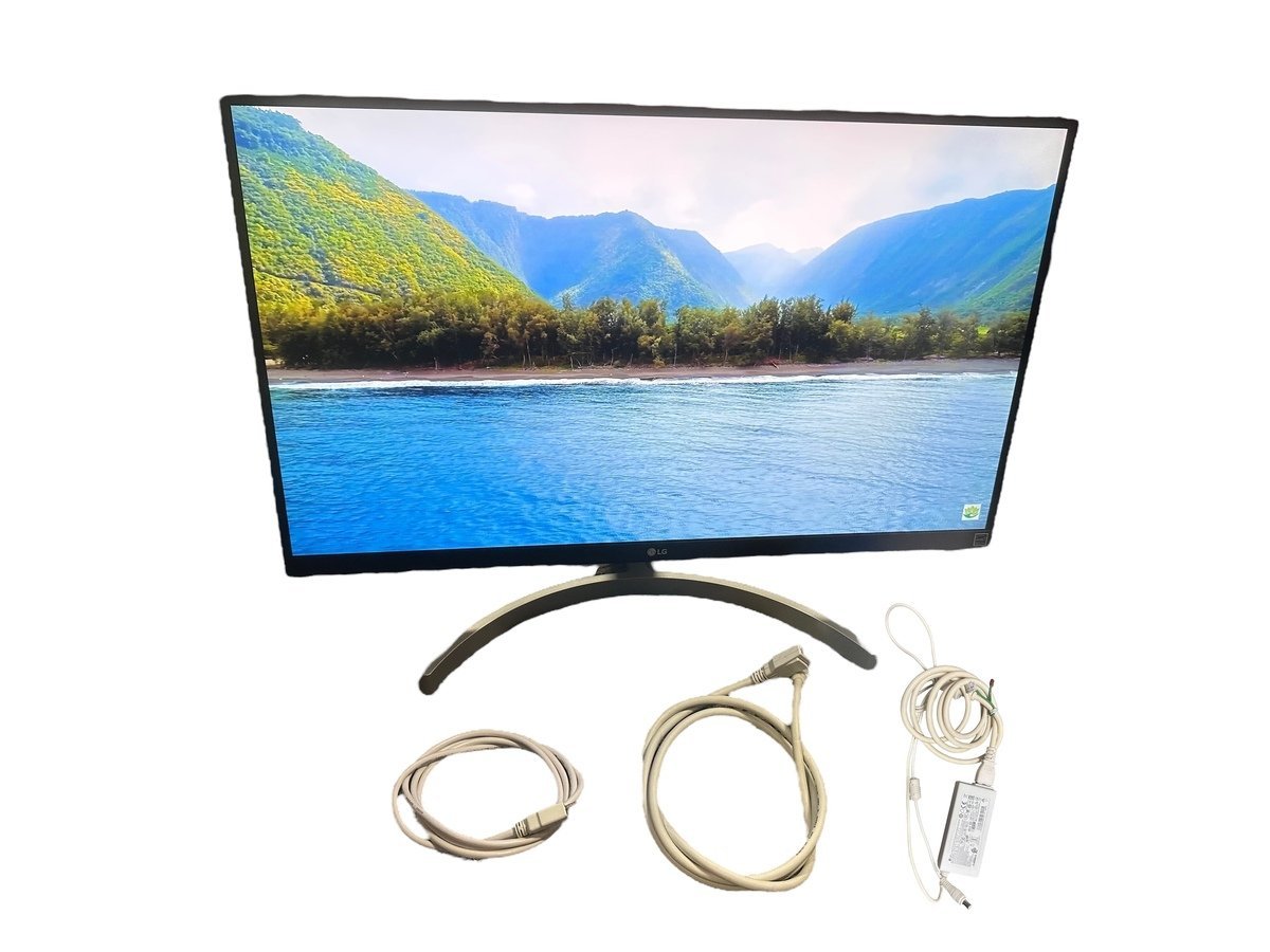 極美品 LG エルジー 27UL600-W IPSパネル Display HDR400対応 4K