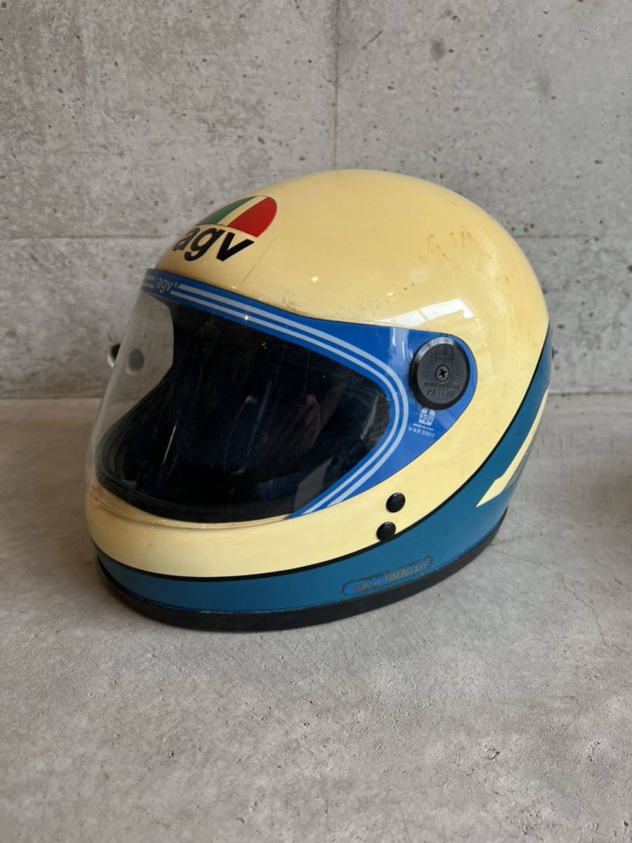 ビンテージ AGV KR-2000 VALENZA Made in Italy Kenny Robertsモデル(M