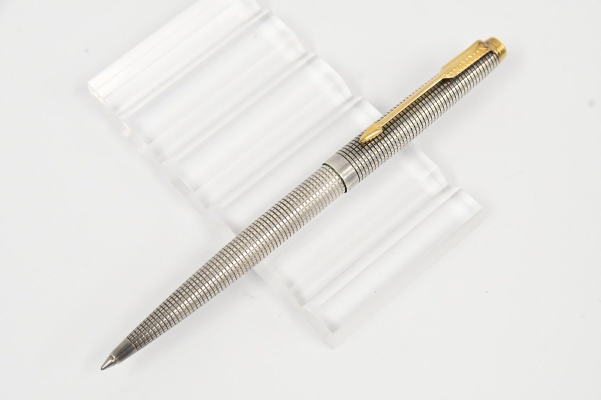 PARKER パーカー STERLING CAP&BARREL スターリングシルバー ノック式