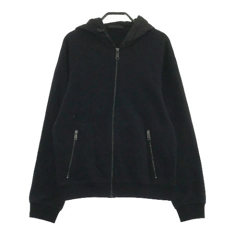 PRADA SPORT プラダ スポーツ ジップパーカー ブラック系 S