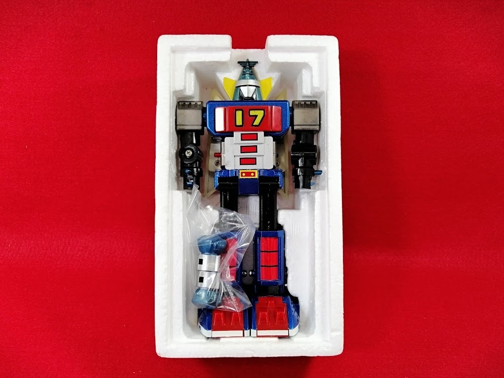 大鉄人17 ワンセブン DELUXE 超合金 GA-81 ポピー 昭和57年中古購入