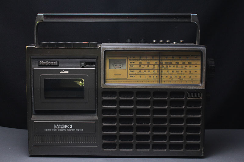 National RQ-554 MAC for BCL FM/MW/SW1/SW2/SW3 5バンド /n259 MAC