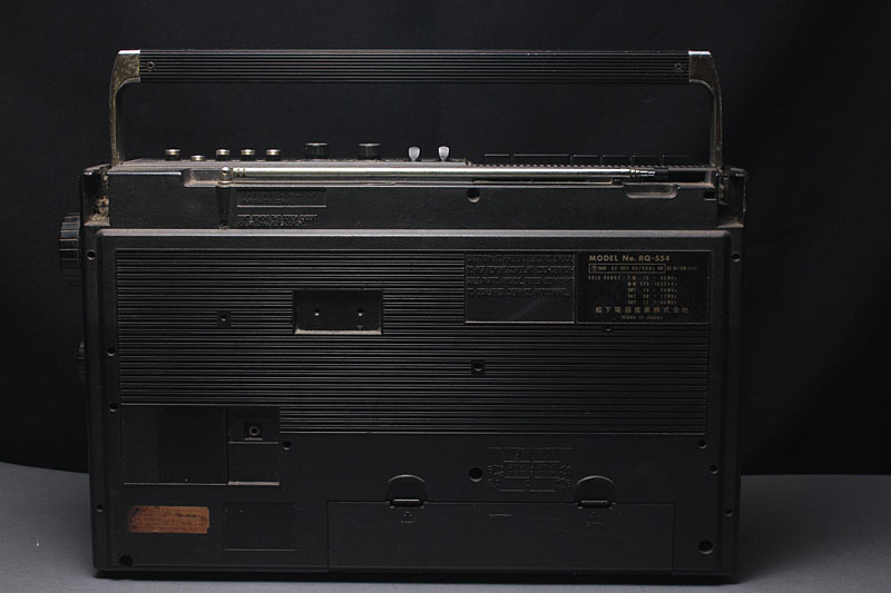 National RQ-554 MAC for BCL FM/MW/SW1/SW2/SW3 5バンド /n259 MAC