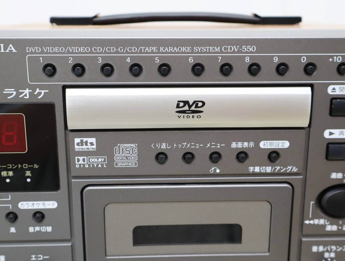 COLUMBIA - CDV-550 コロンビア カラオケシステム Columbia DVD&amp