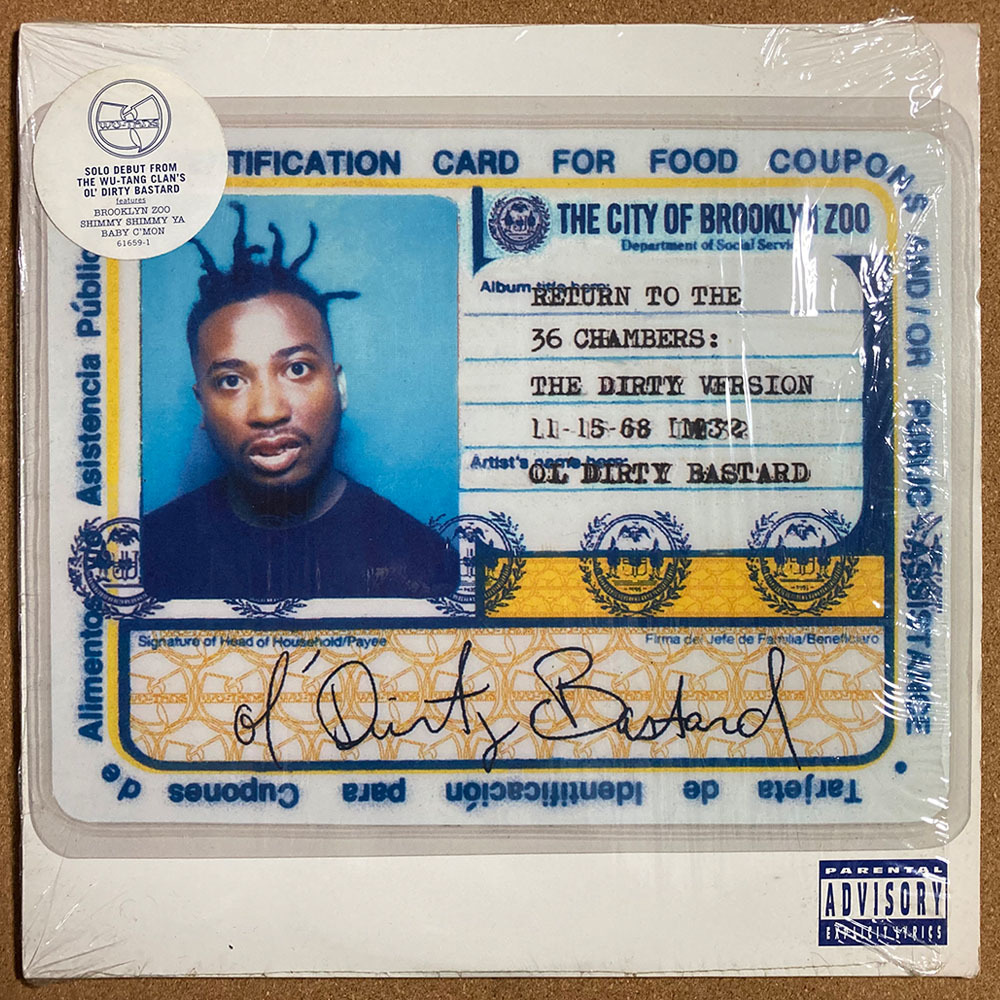試聴あり HIPHOP LP】OL' DIRTY BASTARD / RETURN TO THE 36 CHAMBERS