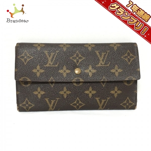 ルイヴィトン LOUIS VUITTON 長財布 M61215 ポルトトレゾール 