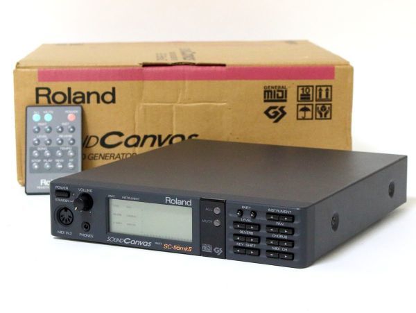 ◇ Roland 音源モジュール SOUND Canvas SC-55mkII 【ジャンク 
