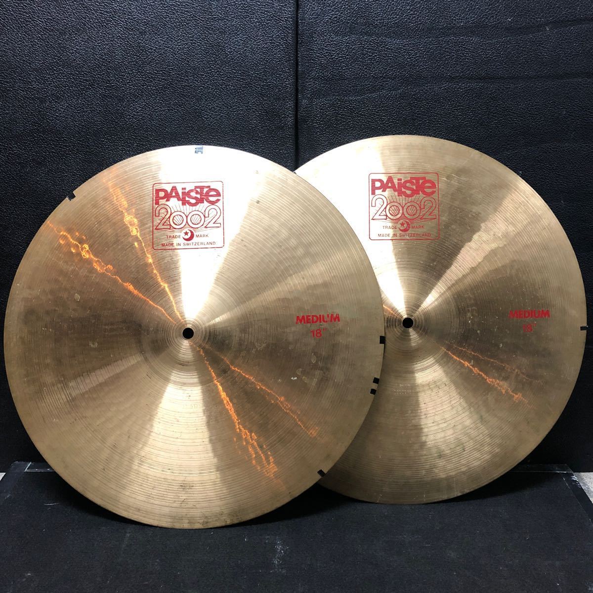 PAISTE 2002 18インチ MEDIUM CRASH 0 Crash Paiste .co PAISTE「2002