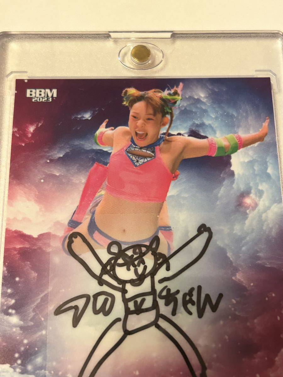 2023 BBM INFINITY レスリング 吉田沙保里 直筆サインカード