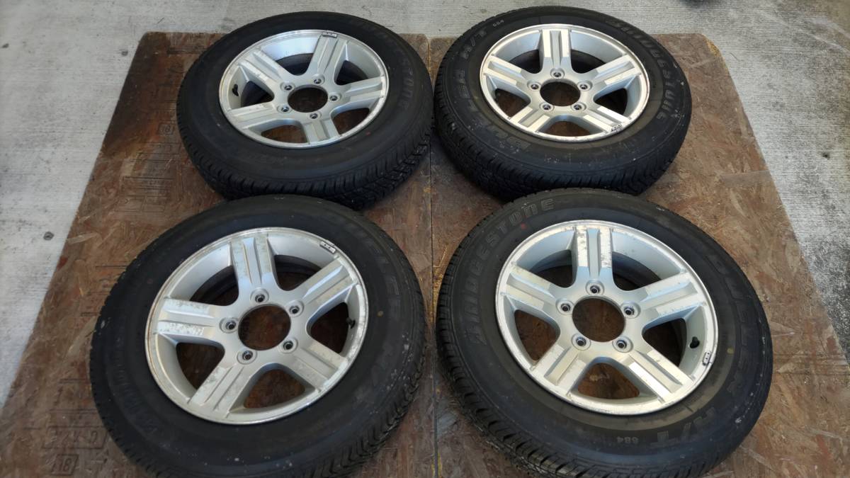 スズキ ジムニー SUZUKI JIMNY JB23 175/80R16 純正ホイール4本