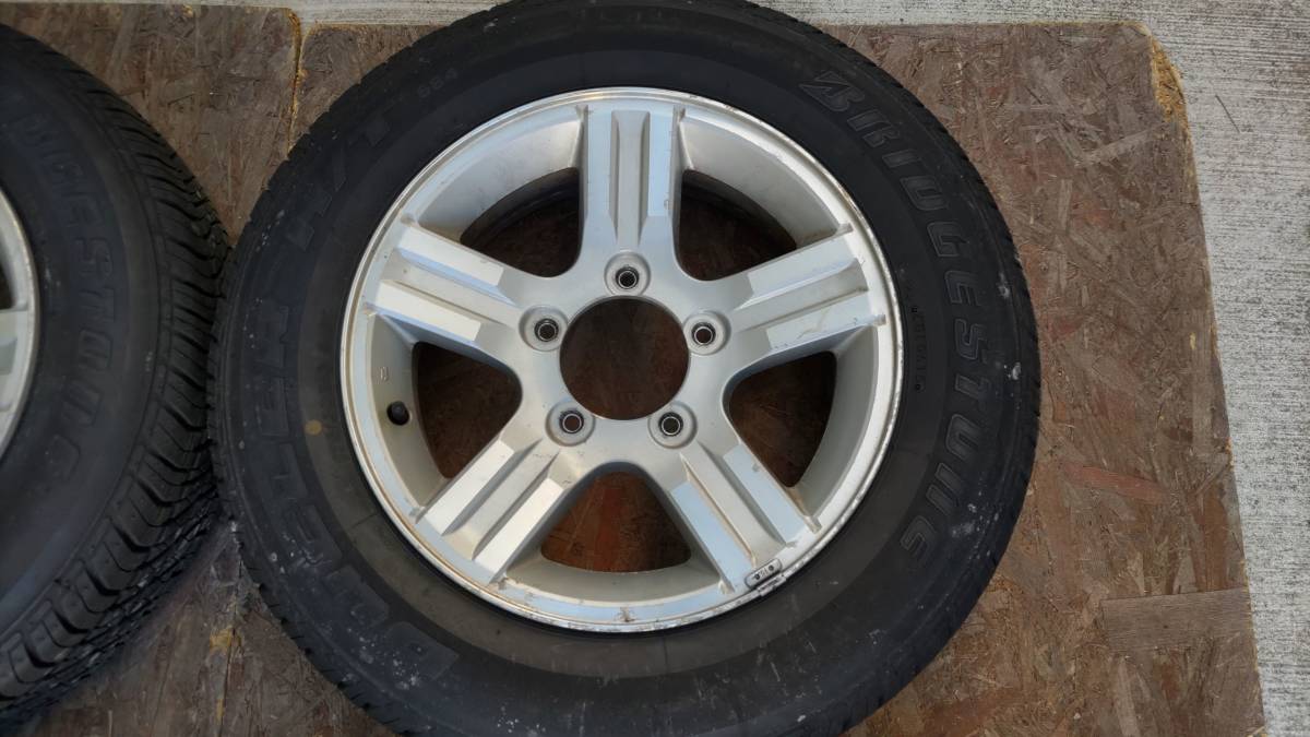 スズキ ジムニー SUZUKI JIMNY JB23 175/80R16 純正ホイール4本