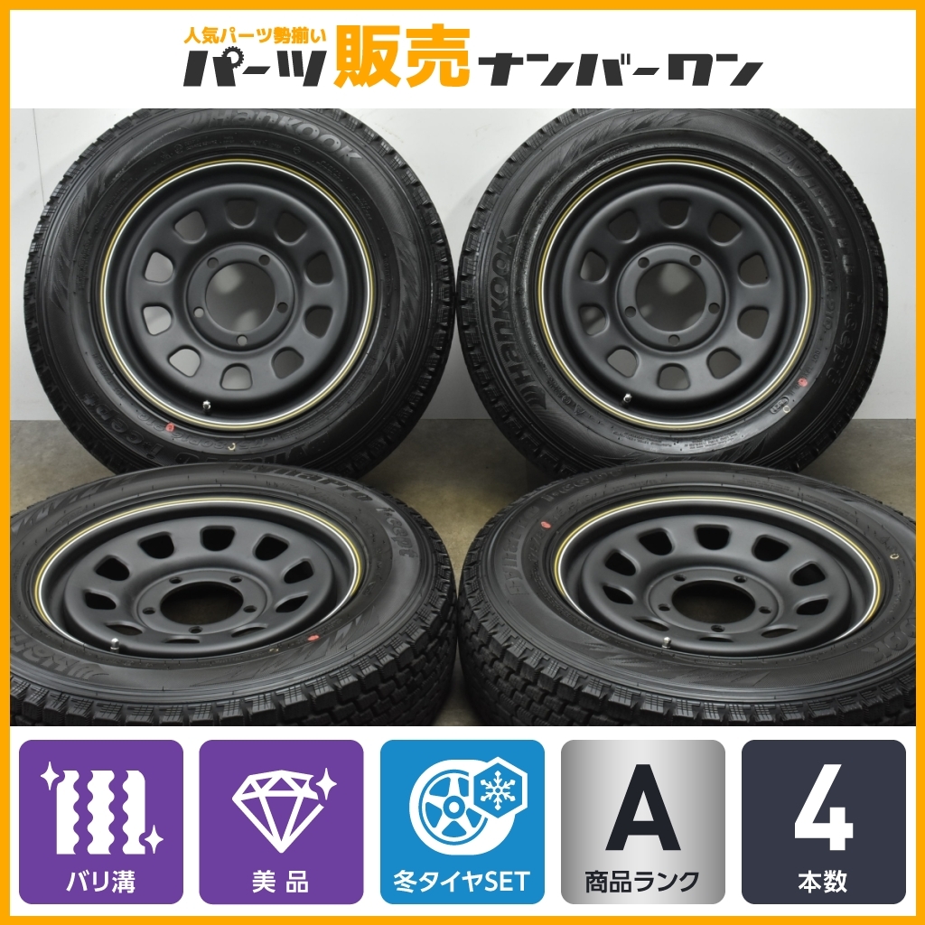 100%新品，定番 バリ溝 デイトナ SS 16in 5.5J +36 PCD139.7 ハンコック ダイナプロ アイセプト 175/80R16 ジムニー AZオフロード スタッドレス(スタッドレスタイヤ)｜売買されたオークション情報、yahooの商品情報をア 5穴