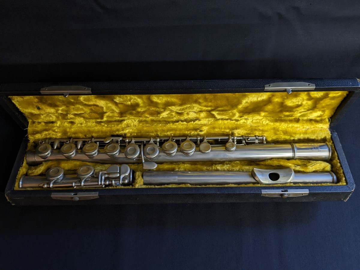中古 管楽器 MURAMATSU ムラマツ フルート Prima 現状品 ケース付き